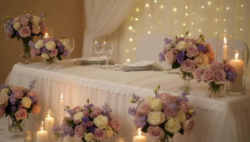 dekoracija mladenačkog stola dekoracija mladenačkog stola